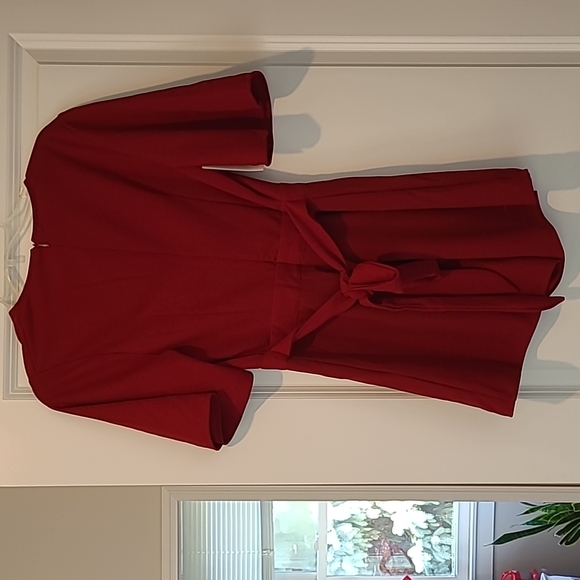 Pink Lily Boutique‎ wine colored Romper - Picture 4 of 4